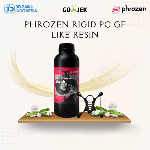 Original Phrozen Rigid PC GF Like Black 3D Printing Resin High Strength Heat Resistant